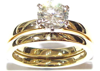 18ct yellow gold wedding ring
