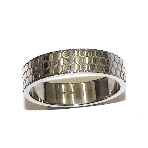 Palladium honeycomb ring