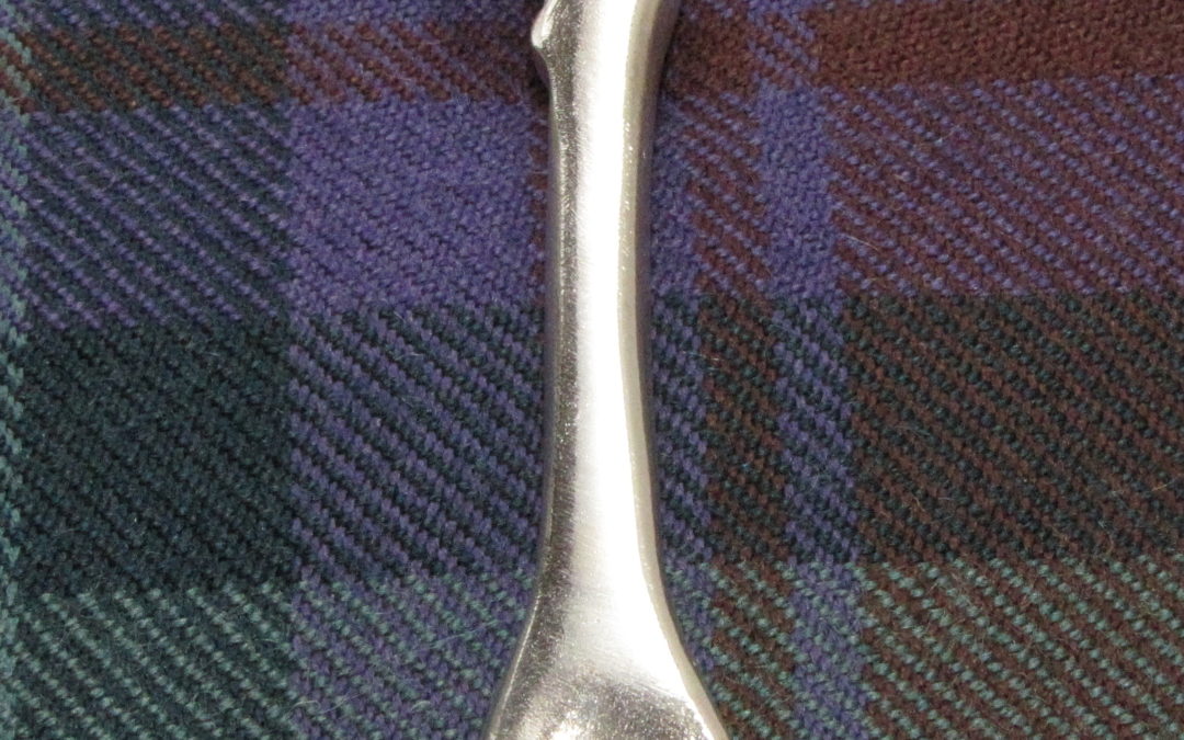 Thigh bone kilt pin