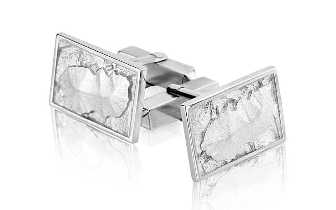 Silver Arran cufflinks