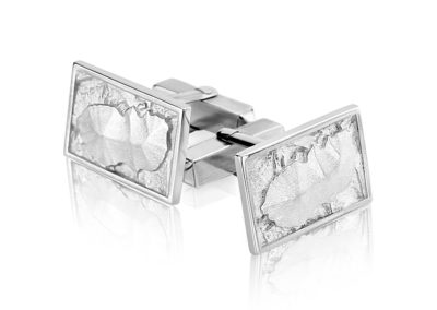 Silver Arran cufflinks